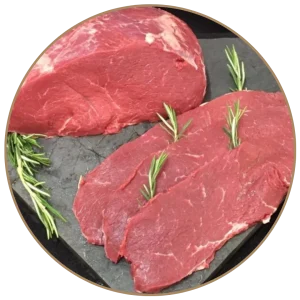 Fettine di scamone di scottona