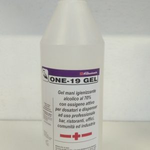 One-19 Gel mani igienizzante 70 alcol – Flacone da 500 ml