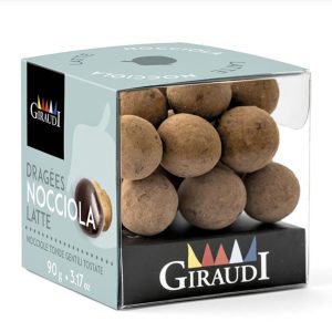Dragées Giraudi | Nocciole ricoperte di cioccolato al latte 90 g