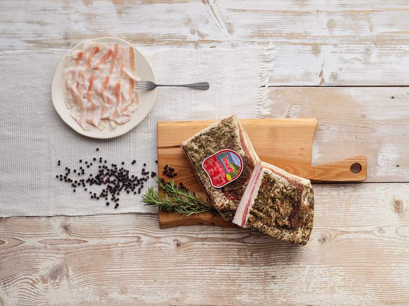 Lardo di Sauris alle erbe