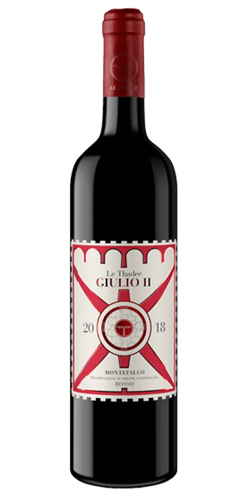 Montefalco Rosso Doc Giulio II 2019 75cl Le Thadee