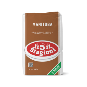 Farina bianca 5 stagioni 00 manitoba – sacco bianco/marrone da 10 kg