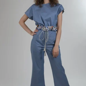 SICILY STYLE BLUSA E JEANS COTONE CHAMBRE