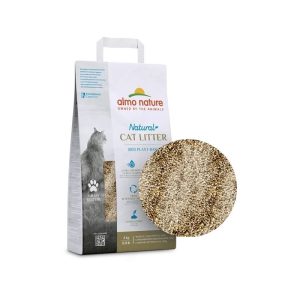 Almo Nature Natural Cat Litter 4kg lettiera naturale Grain Texture