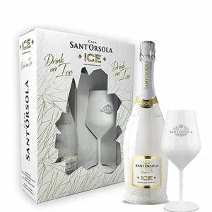 Sant’Orsola Spumante Demi-sec Ice 75cl Confezione con 1 Calice