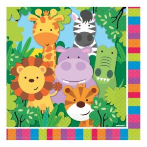 TOVAGLIOLI ANIMALI DELLA GIUNGLA