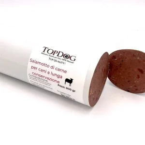 Salamotto di carne per cani – Agnello 800gr