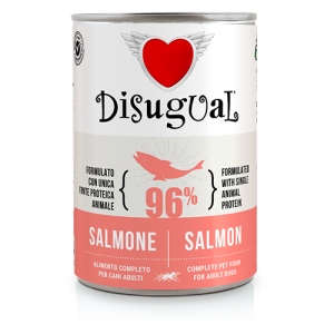 Cibo umido per cani monoproteico Salmone 400gr
