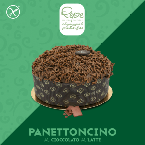 Panettoncino al Cioccolato al Latte – GLUTEN FREE