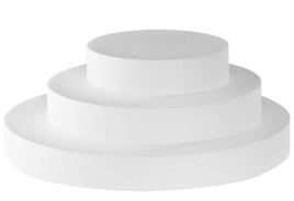 Disco polistirolo Ø 45×2,5h cm.